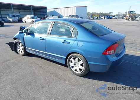 2008 Honda Civic Lx из США, поврежденный, VIN 1HGFA16588L044923